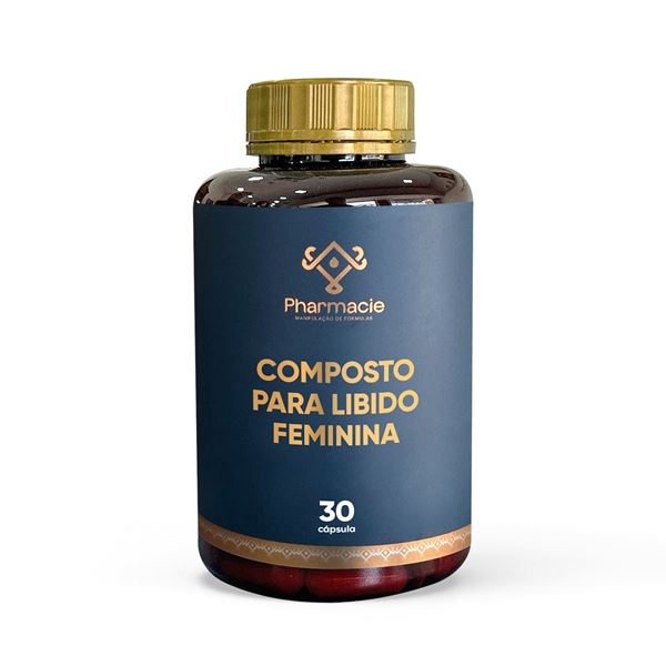 Composto para Libido Feminina 30 Cápsulas
