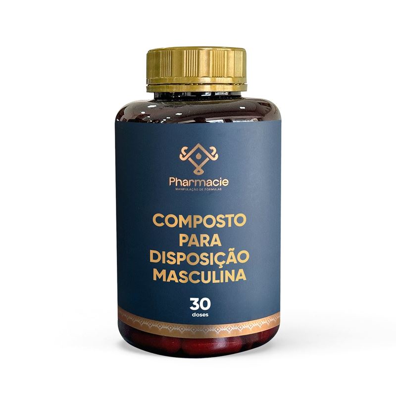 Composto para Disposição Masculina 60 Doses